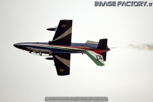 2019-10-13 Linate Airshow 7803 PAN - Frecce Tricolori - Aermacchi MB-339